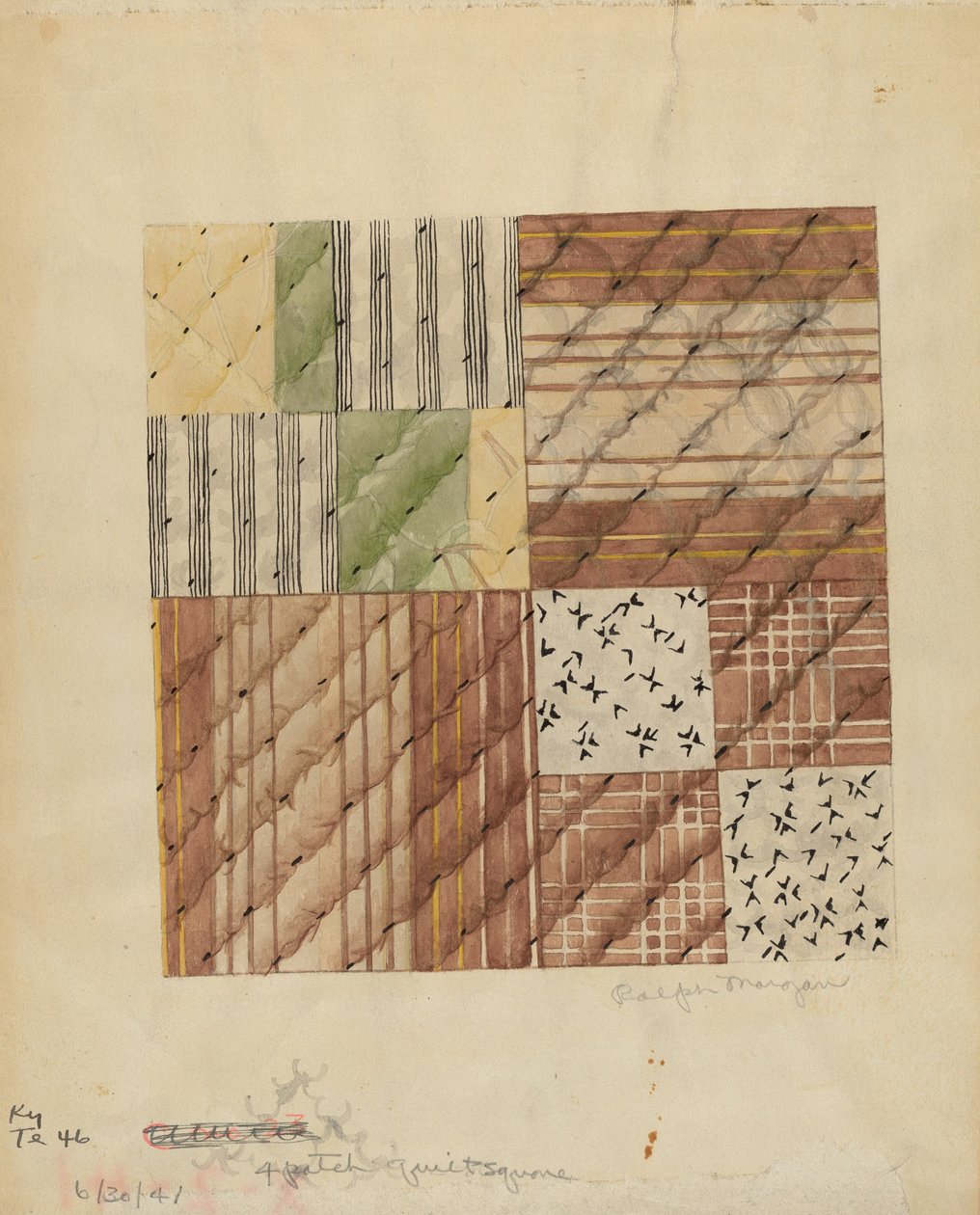 Quilt Square af Ralph N. Morgan