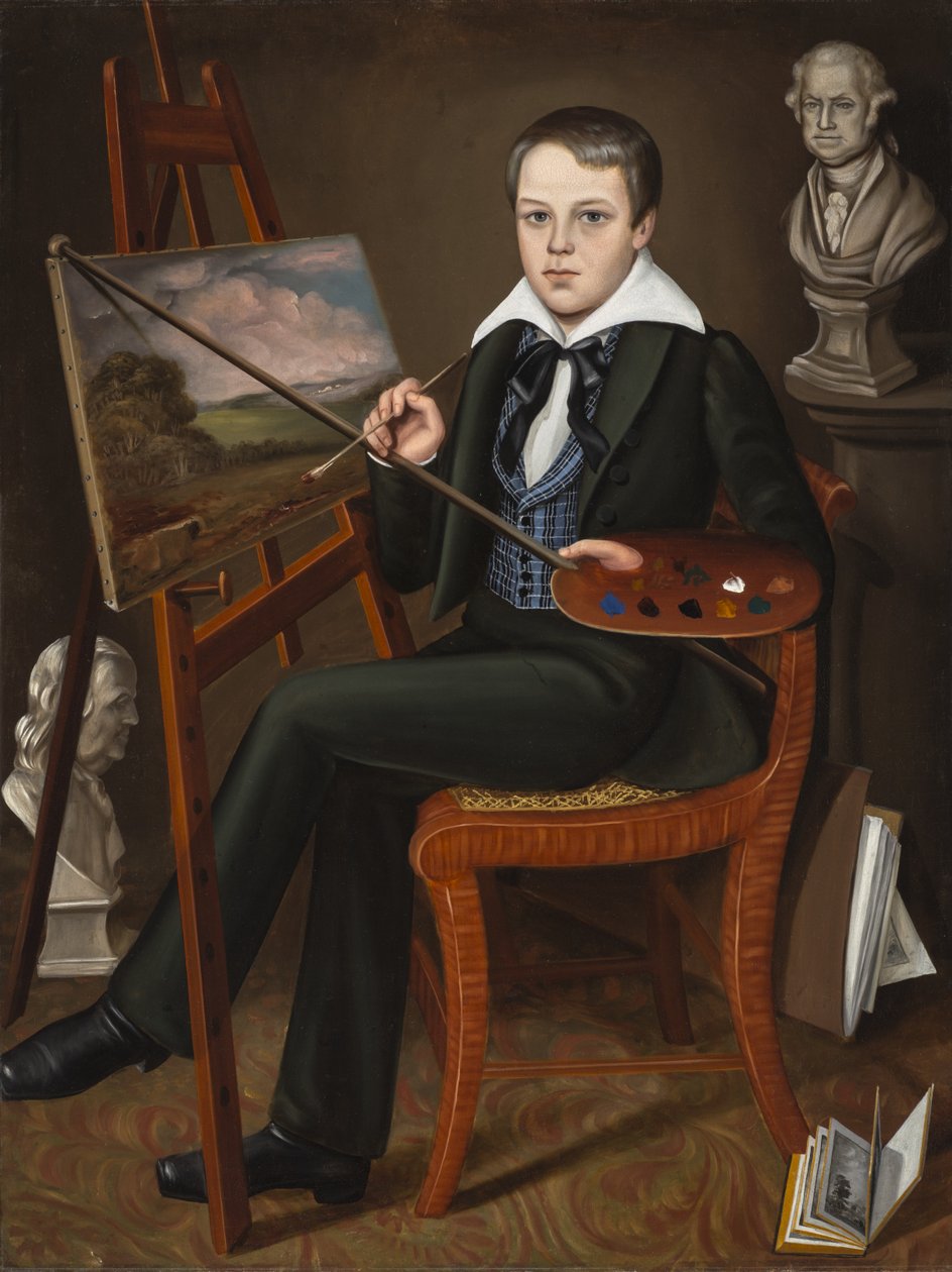 Den unge kunstner, ca. 1838-39 af Randall attr. to Palmer