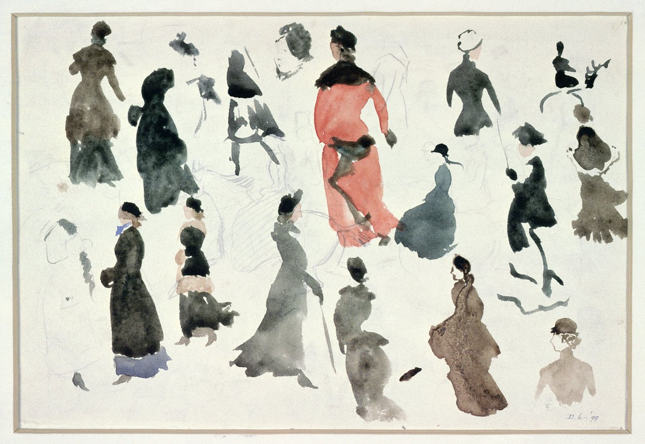 Brighton damer af Randolph Caldecott
