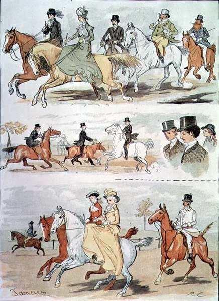 Morgentur af Randolph Caldecott