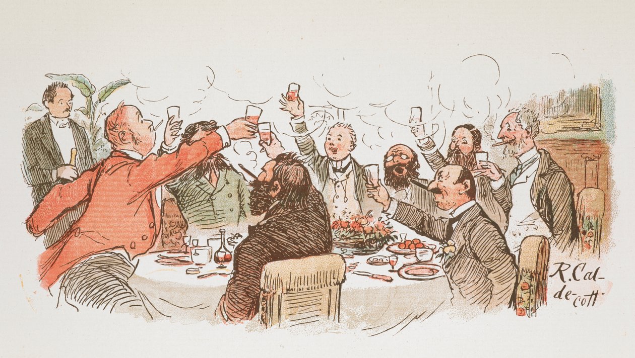 En toast. af Randolph Caldecott