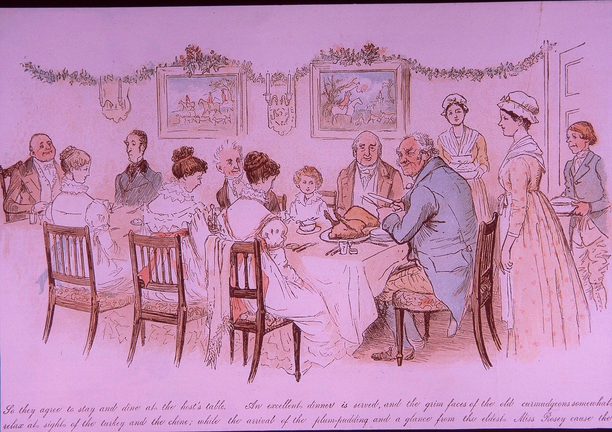 julefrokost af Randolph Caldecott