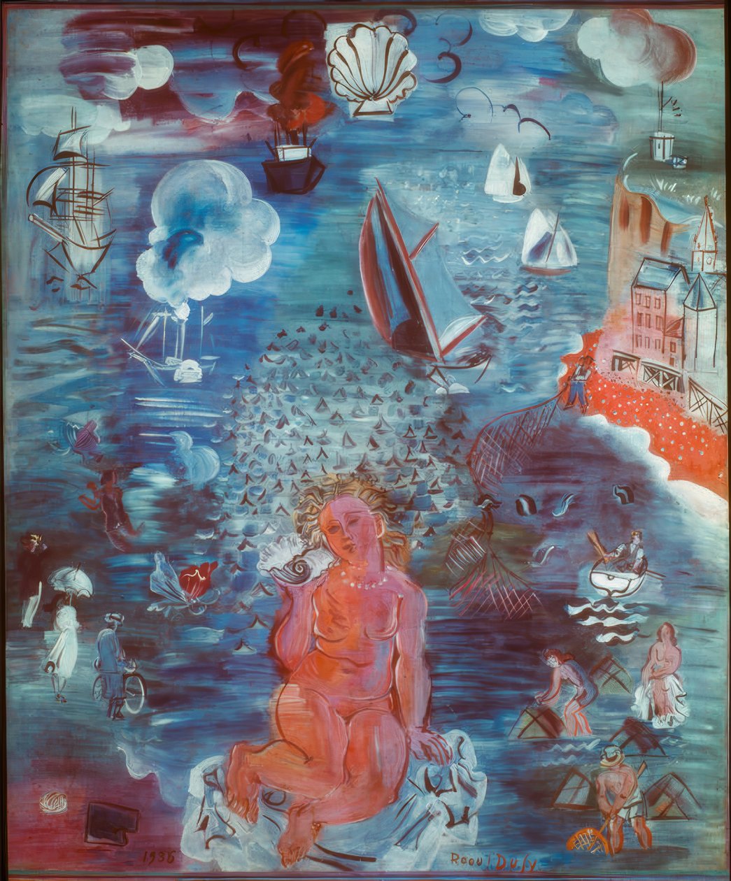 Amphitrite af Raoul Dufy