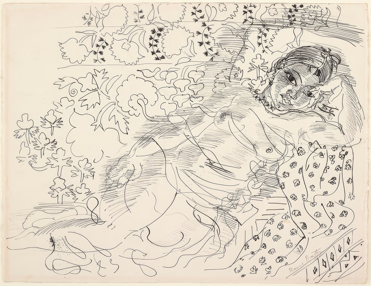 Persisk model af Raoul Dufy