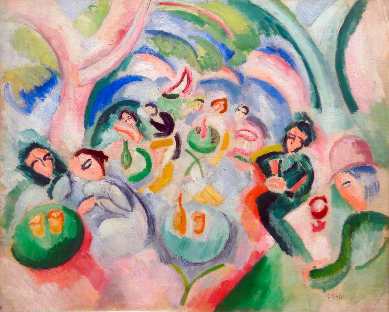 Aperitif af Raoul Dufy