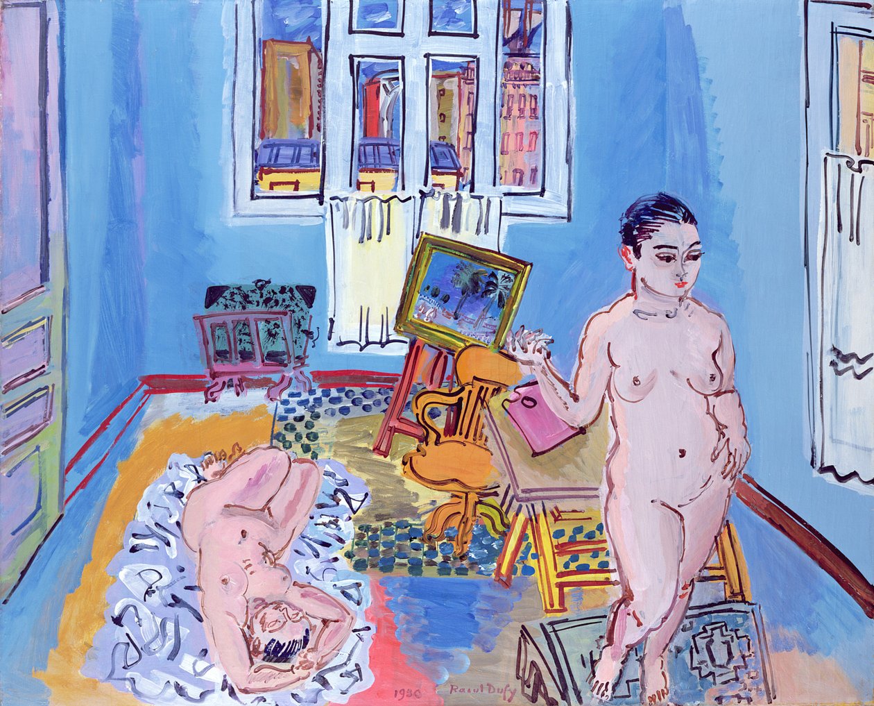De to modeller af Raoul Dufy