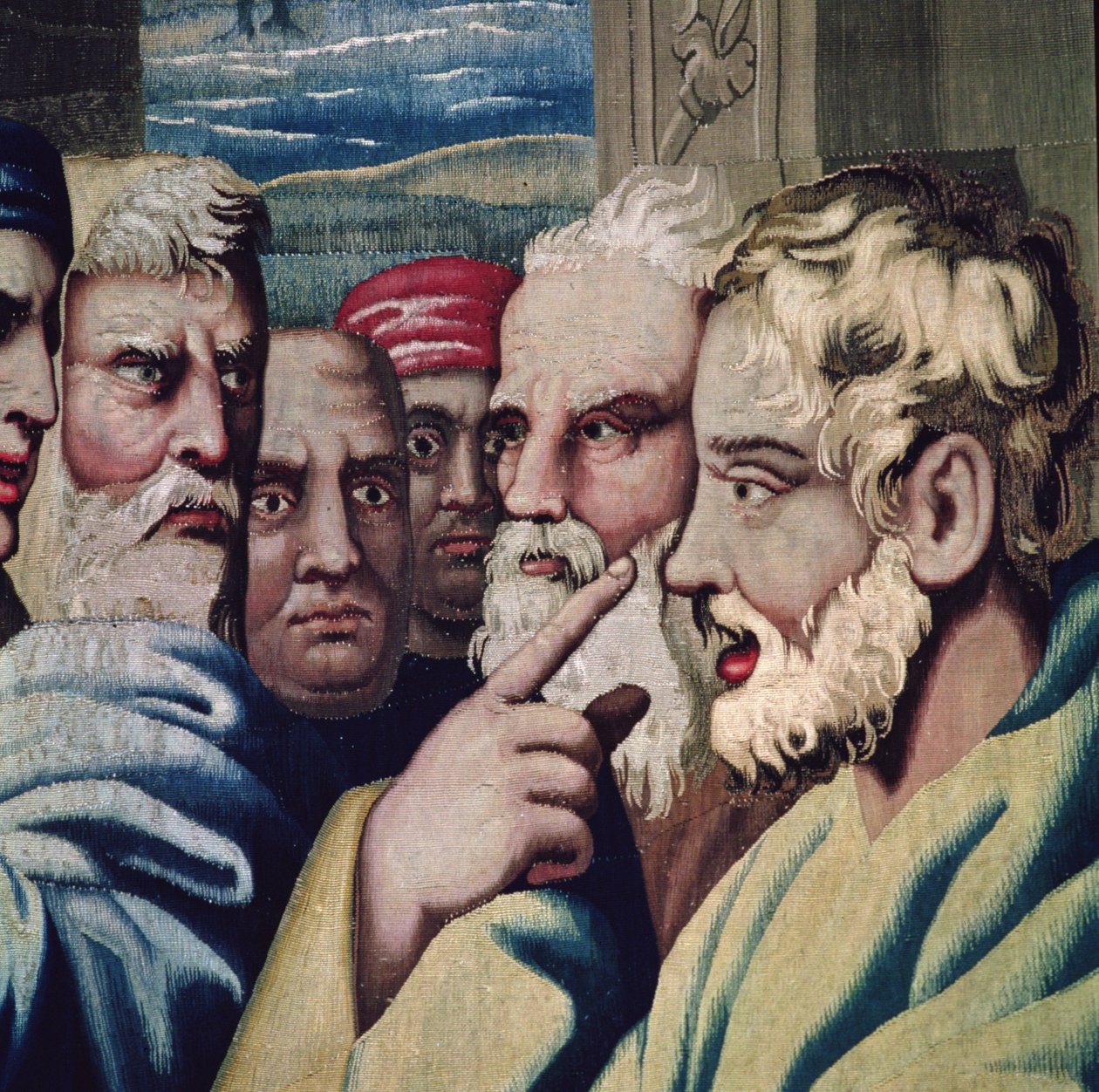Tapet med Apostlenes Gerninger, detalje af Elymas