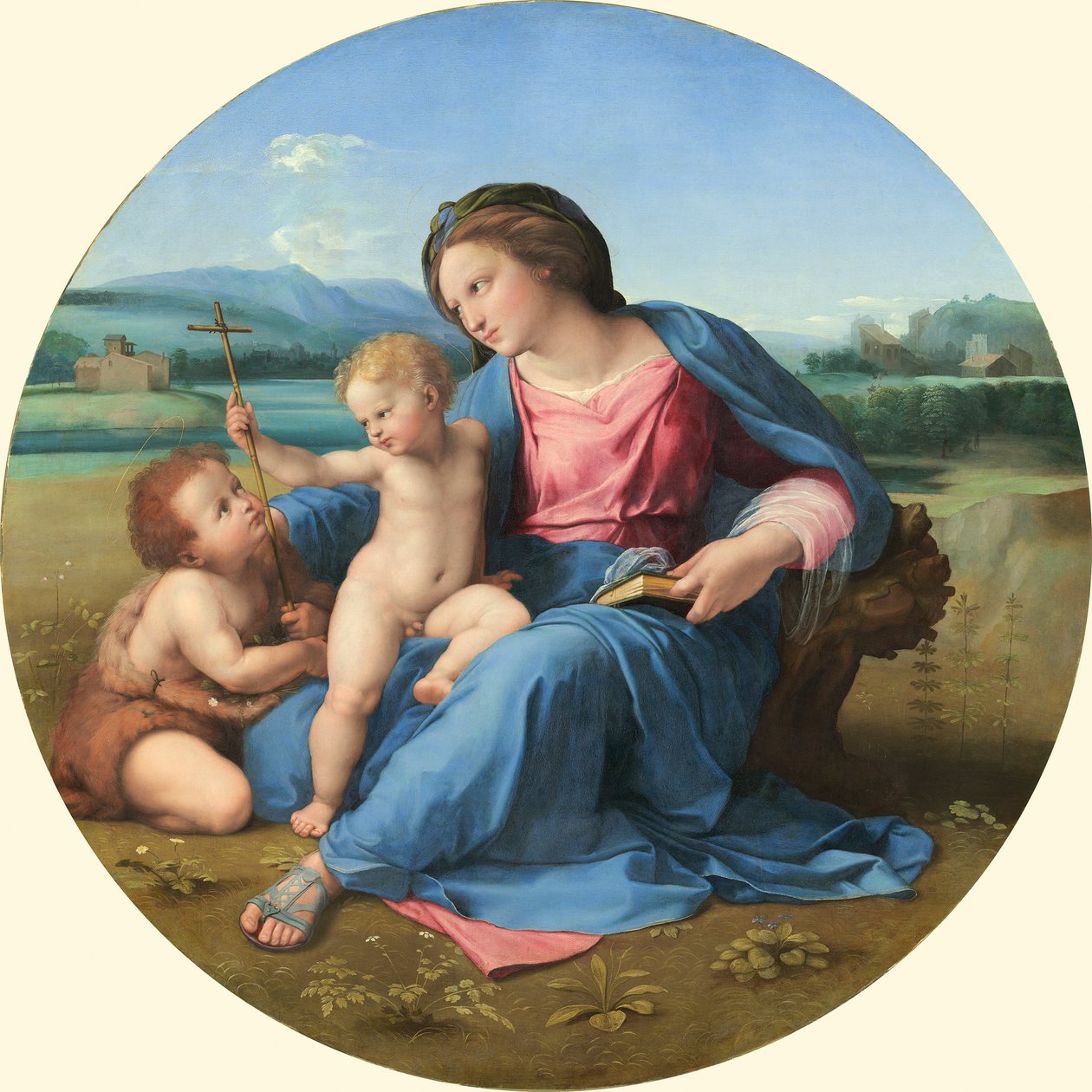 Alba Madonna, ca. 1510 af Raffaello Sanzio Raphael