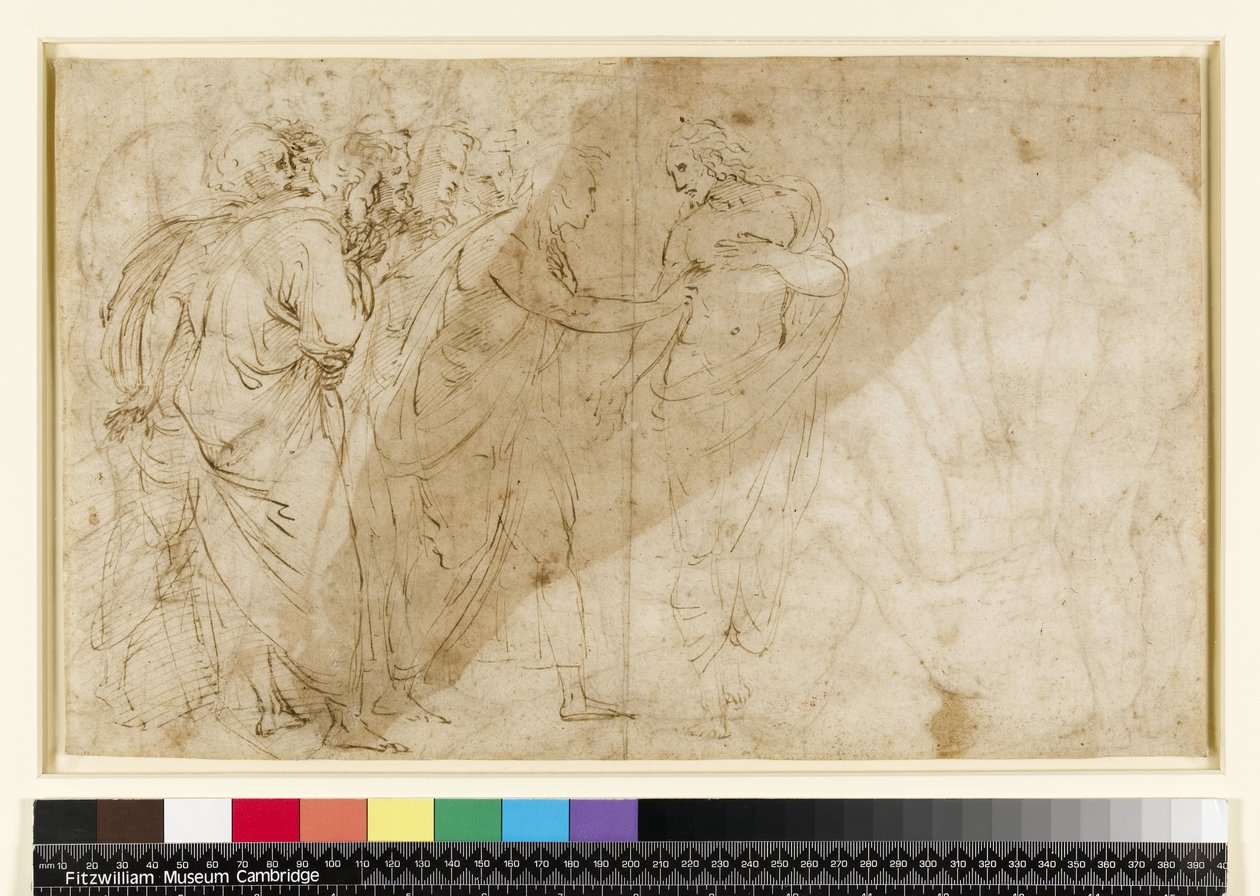 The Incredulity of St. Thomas, ca. 1514 (verso af 3551547) af Raffaello Sanzio Raphael