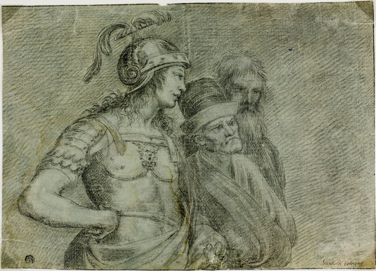 Alcibiades og to filosoffer af Raphael