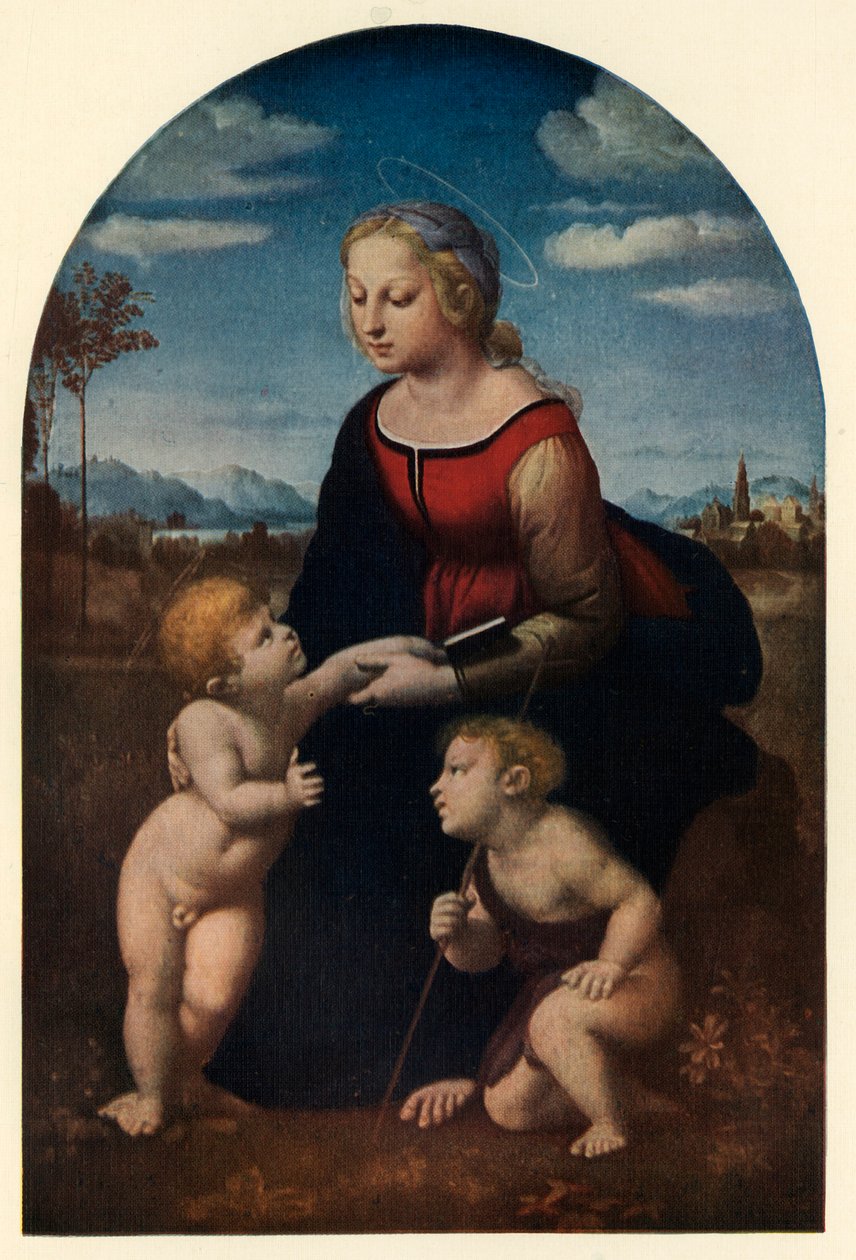 Den smukke gartner, 1507, c1912 af Raffaello Sanzio Raphael