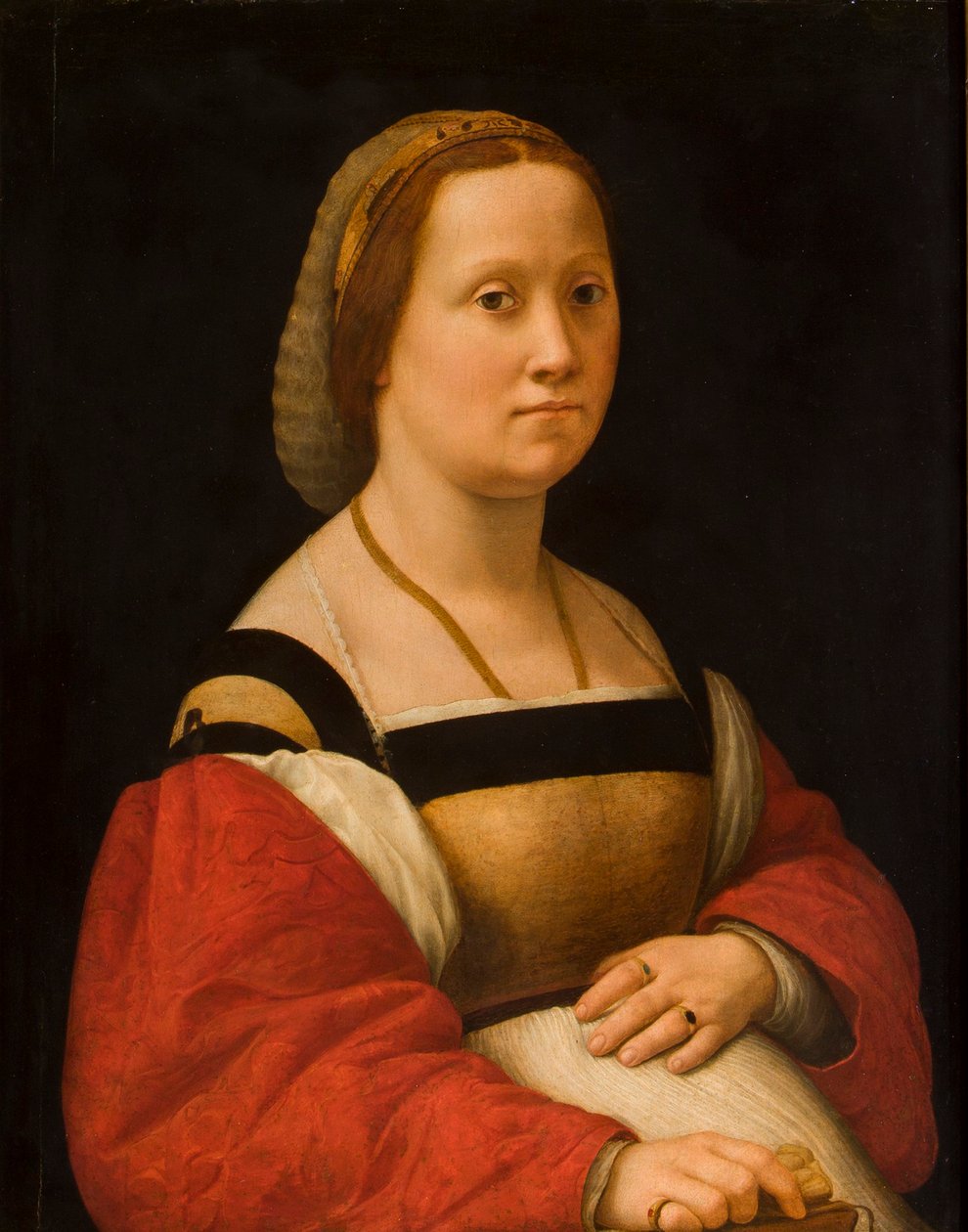 La gravida, 1505-1506. af Raphael