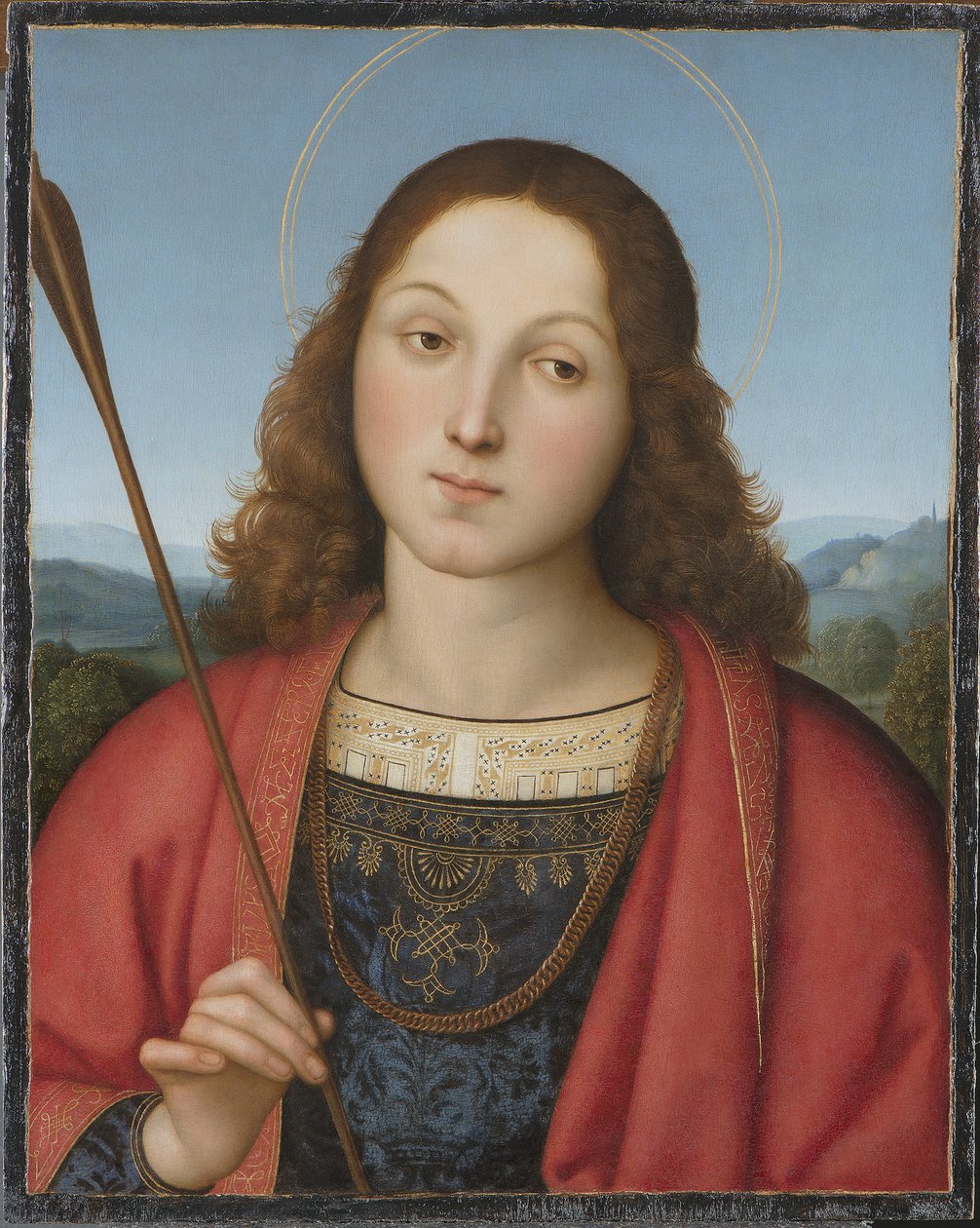 Sankt Sebastian, ca 1501-1502 af Raffaello Sanzio Raphael