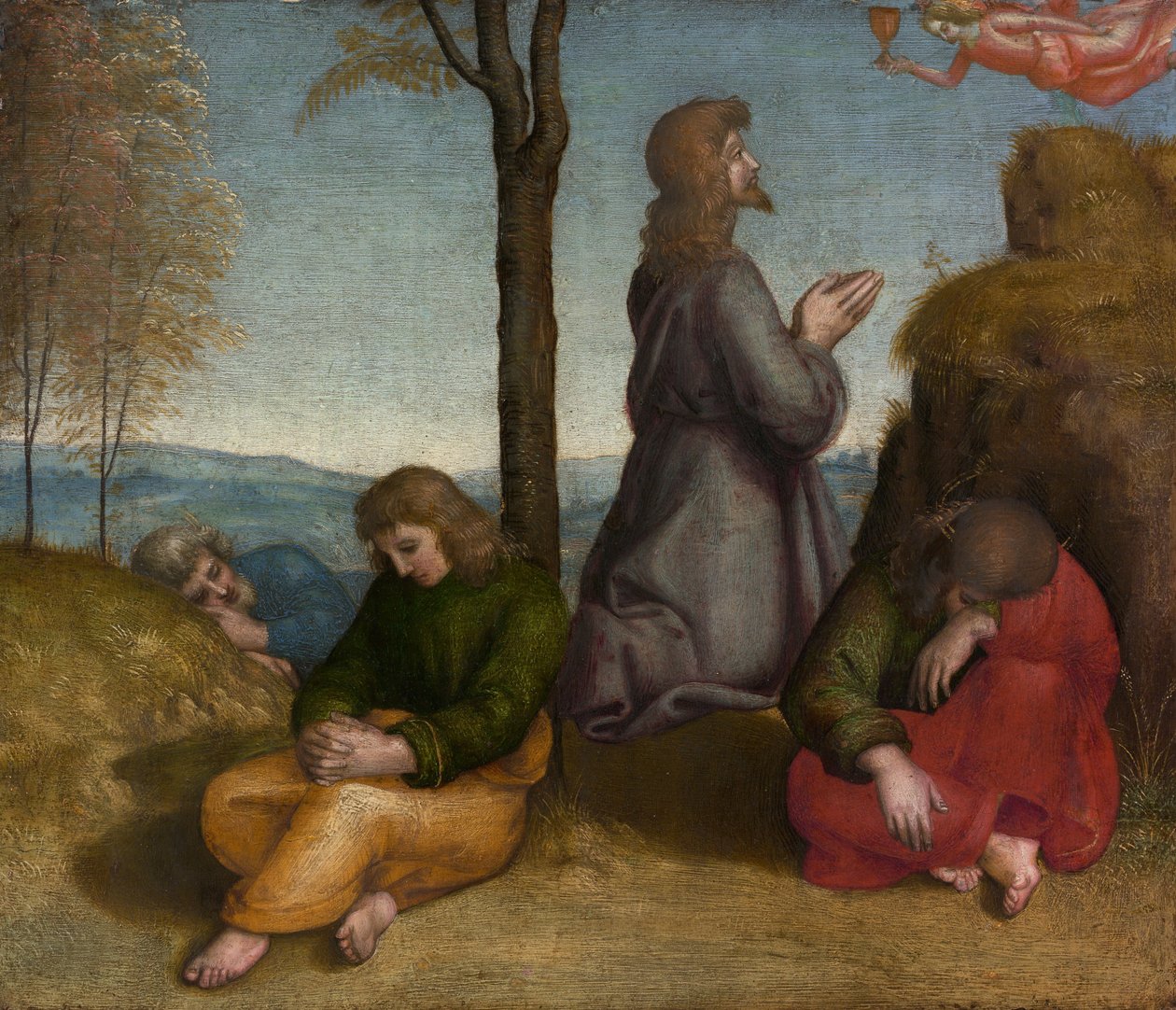 Kvalen i haven, ca. 1504. af Raphael