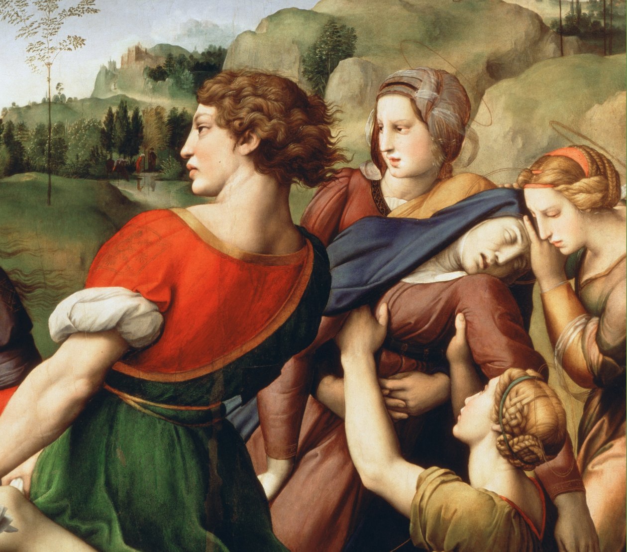 Deponeringen af Raphael