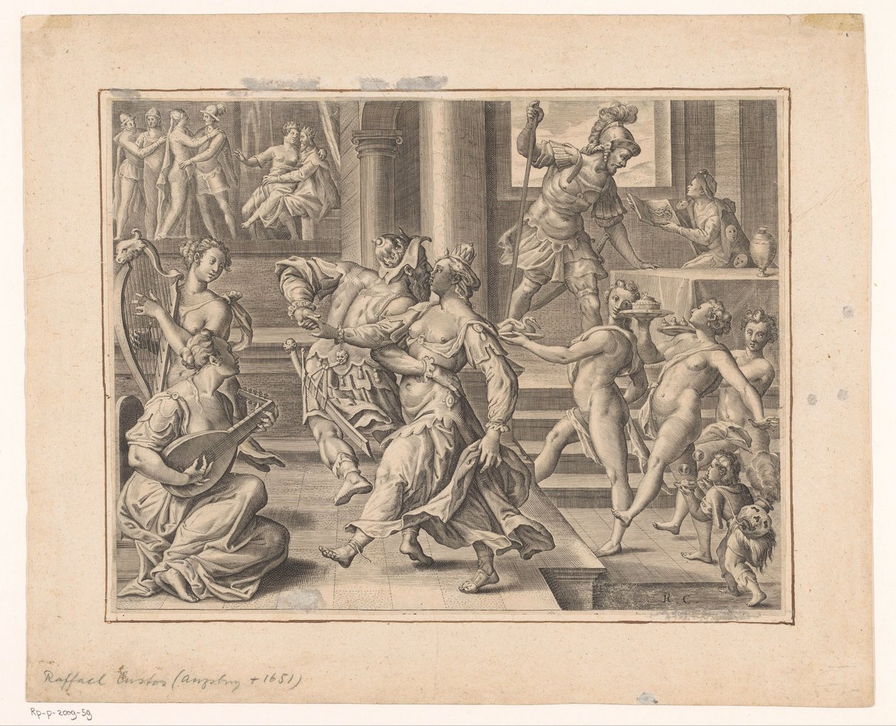 Festfirma af Raphael Custos (attributed to)