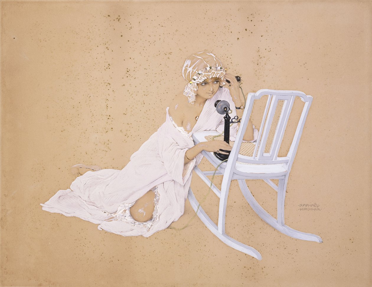 Samtalen, af Raphael Kirchner