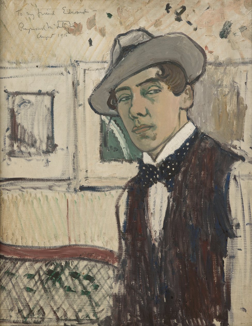 Selvportræt af Raymond McIntyre