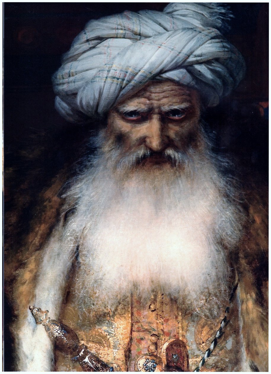Ali-Pacha et Vasiliki af Raymond Auguste Quinsac Monvoisin