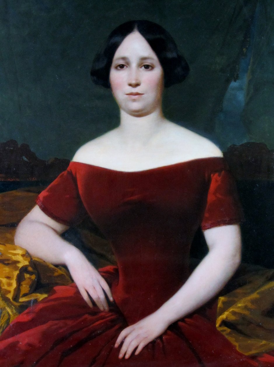 Fru Dolores Garcia-Huidobro af Raymond Auguste Quinsac Monvoisin