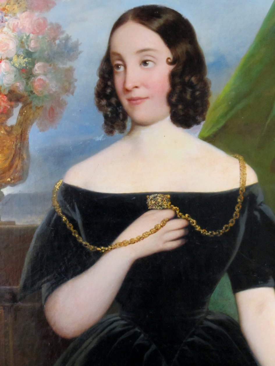 Fru Emilia Herrera Toro af Raymond Auguste Quinsac Monvoisin