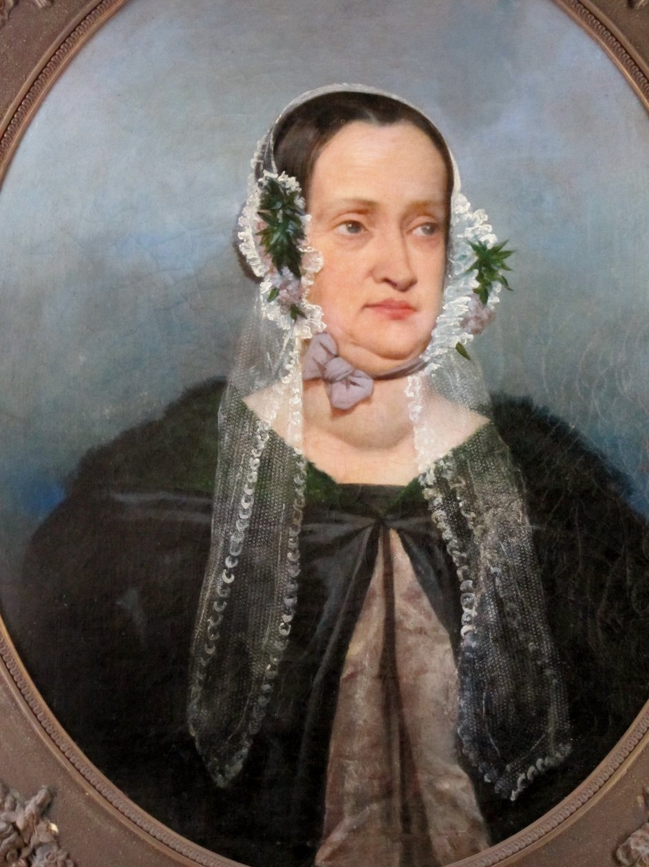 Doña Mercedez Rosales Larraín de Pérez af Raymond Auguste Quinsac Monvoisin