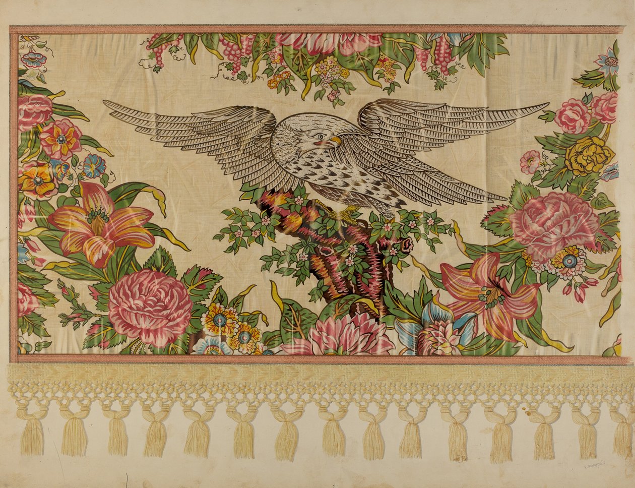 Chintz valance til plakatseng af Raymond Manupelli