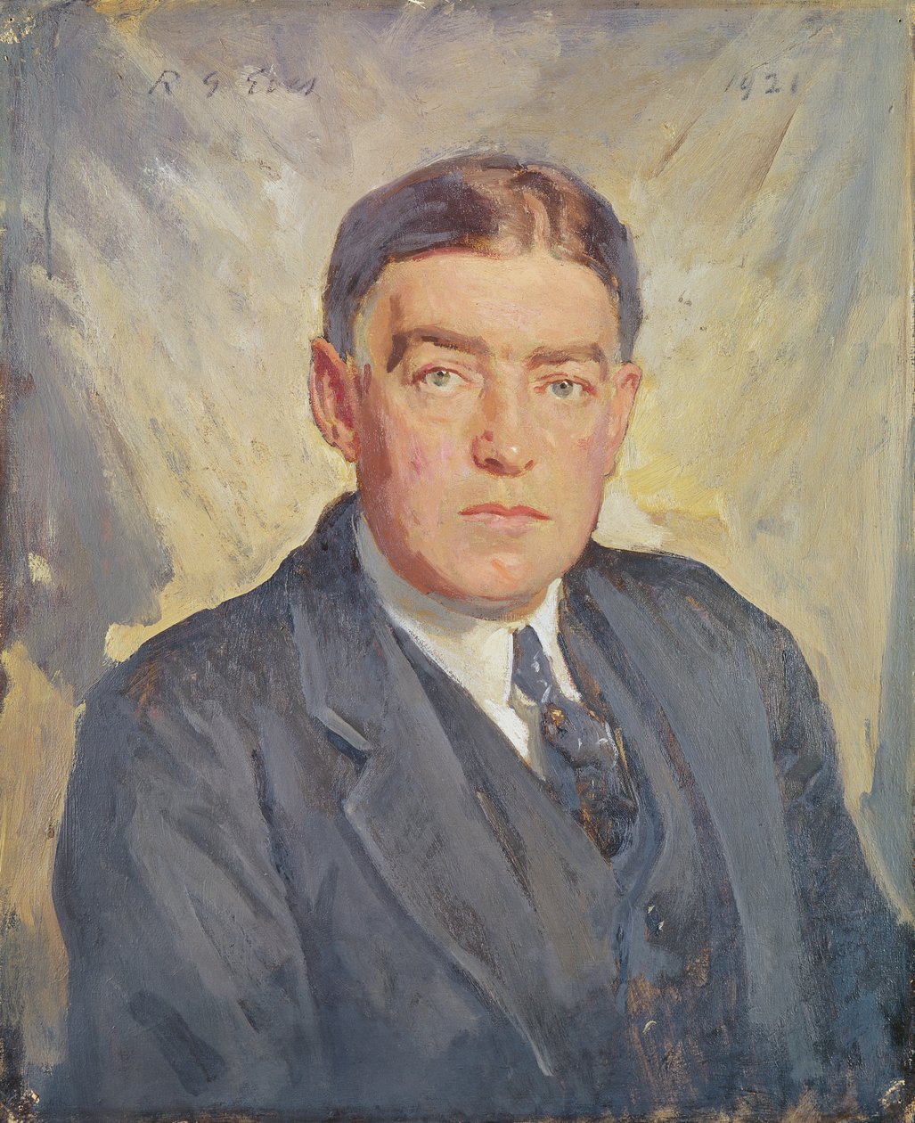 Portræt af Sir Ernest Shackleton (1874-1922) 1921 af Reginald Grenville Eves