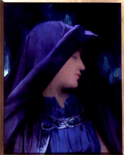 Mythological Celtic Beauty (olie på lærred) af Reginald Machell