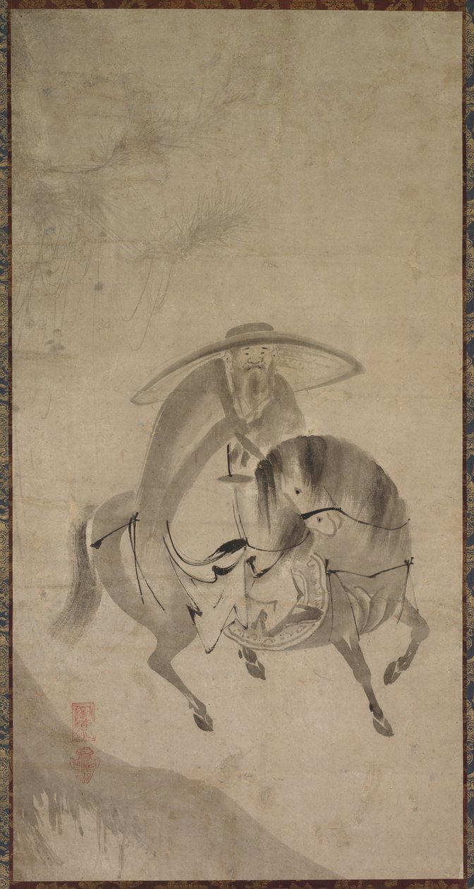 Su Dongpo rider på et æsel af Reietsu