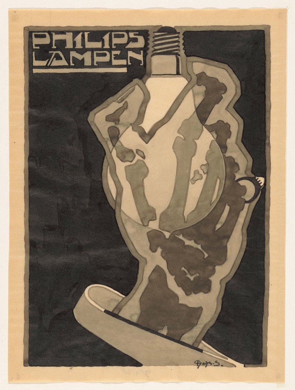 Philips lamper af Reijer Stolk (signed by artist)