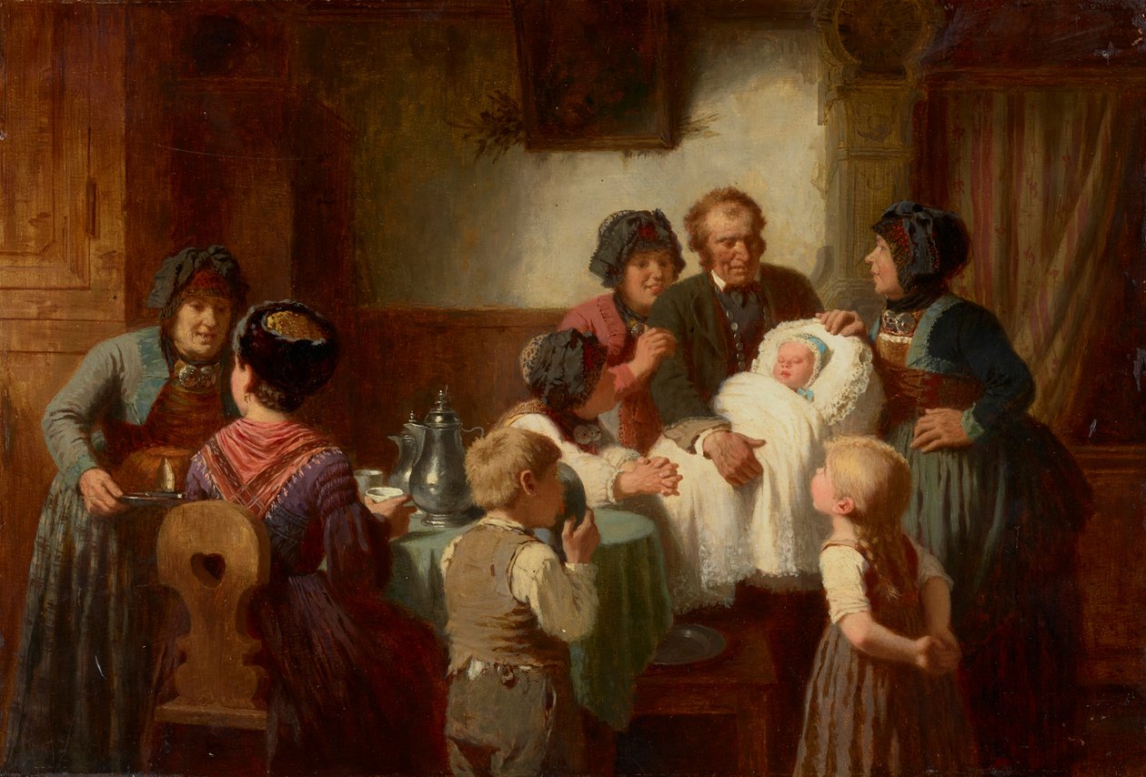 barnedåb af Reinhard Sebastian Zimmermann