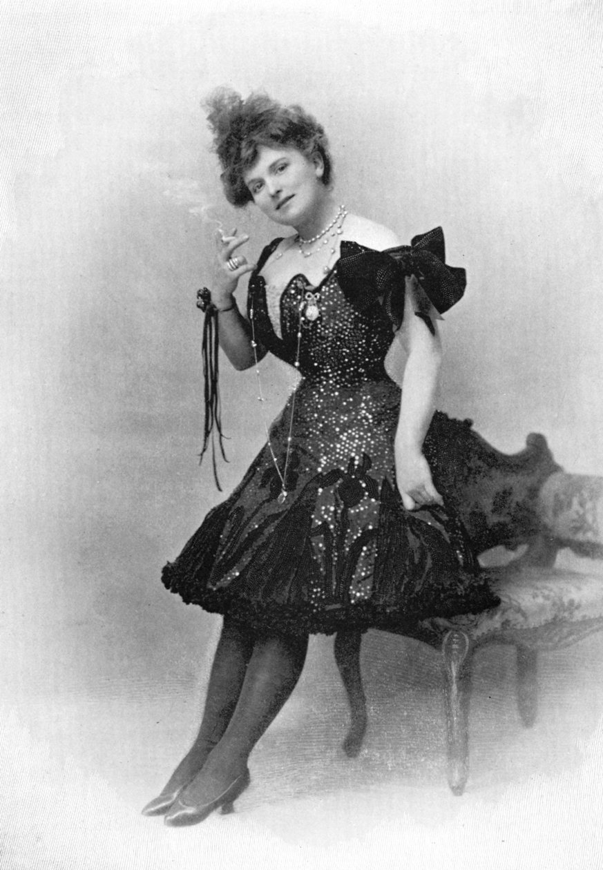 Nina Martino, italiensk skuespillerinde, 1902-1903. af Reinhold Thiele