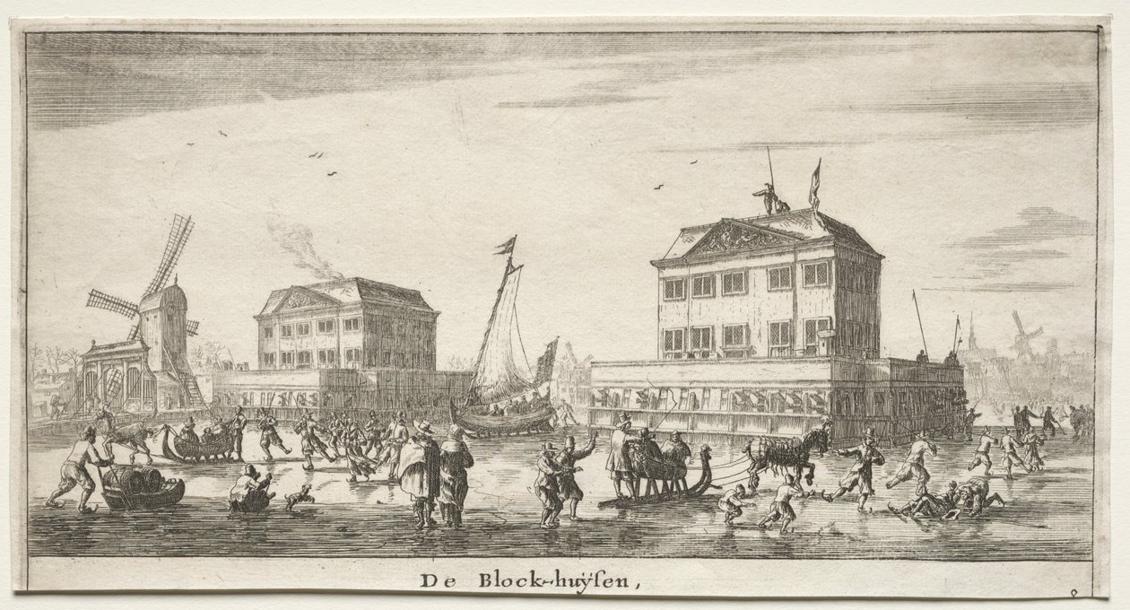 Blokken Huysen. af Reinier Nooms
