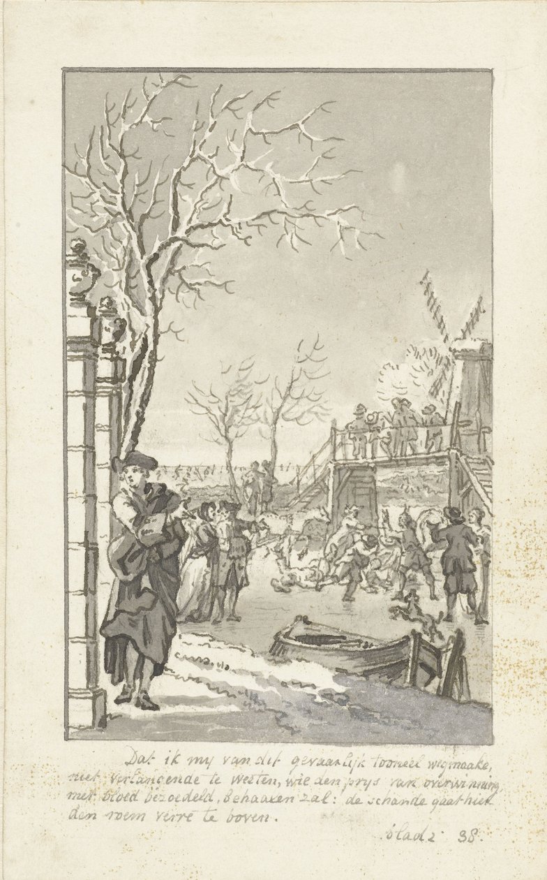 Vinter af Reinier Vinkeles (I)