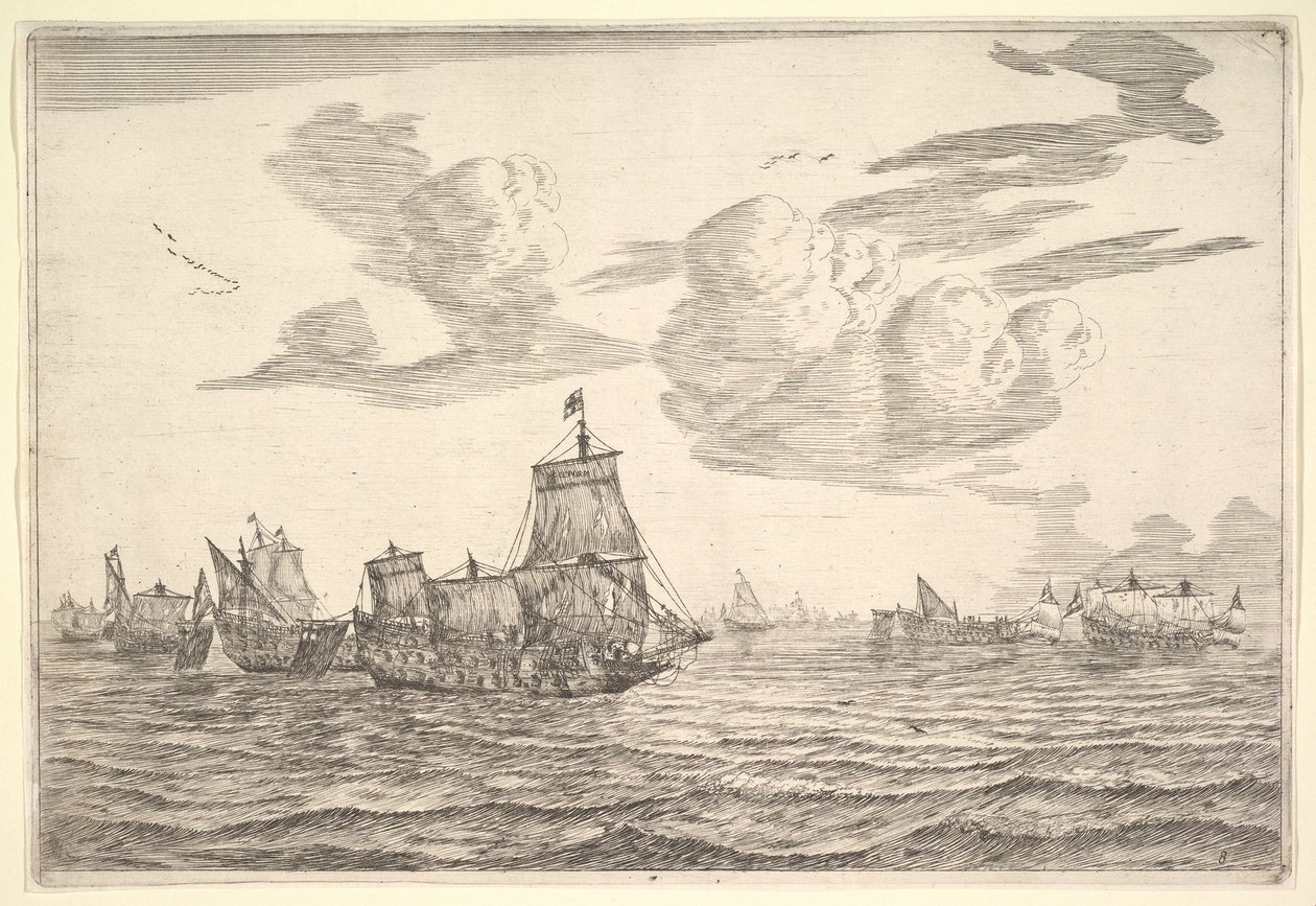 Efter slaget, 1600-tallet. af Reinier Zeeman