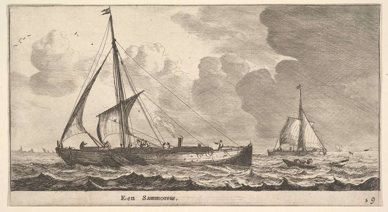 En samouræer, 1600-tallet. af Reinier Zeeman