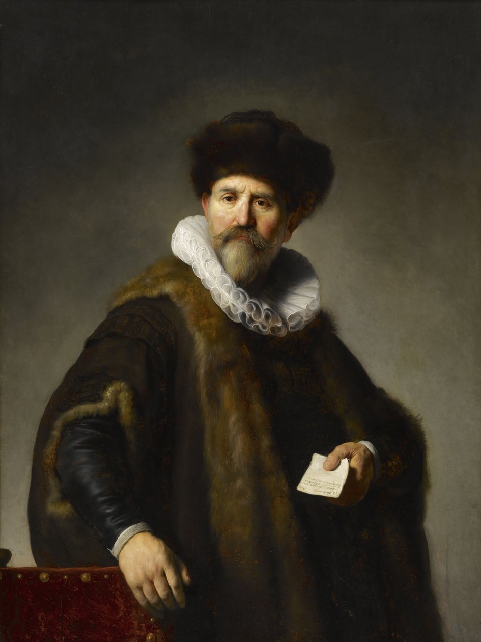 Portræt af Nicolaes Ruts af Rembrandt van Rijn