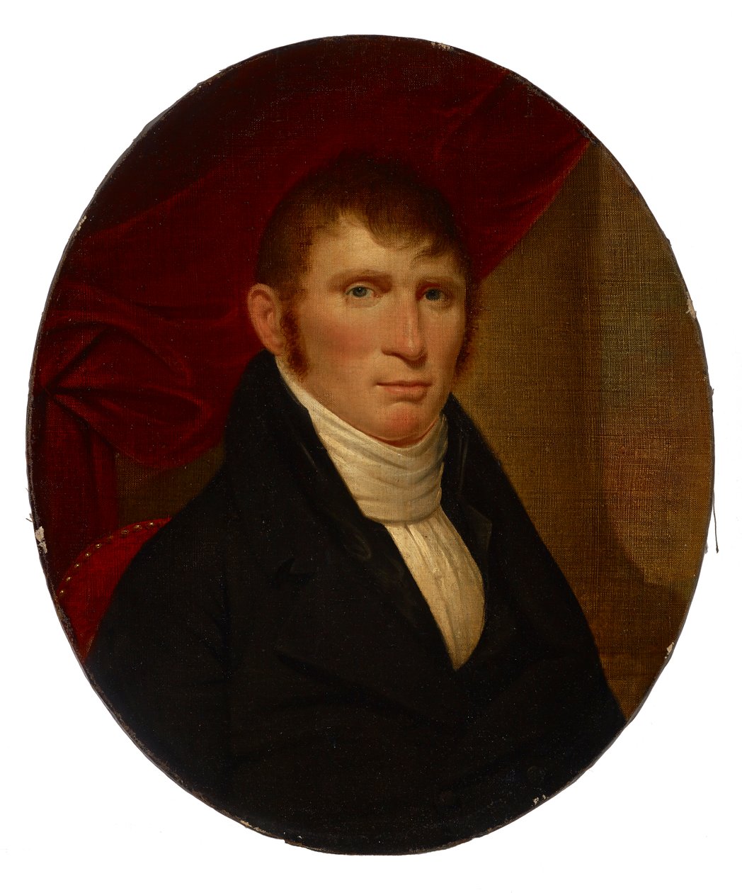 Portræt af David Cox af Rembrandt Peale