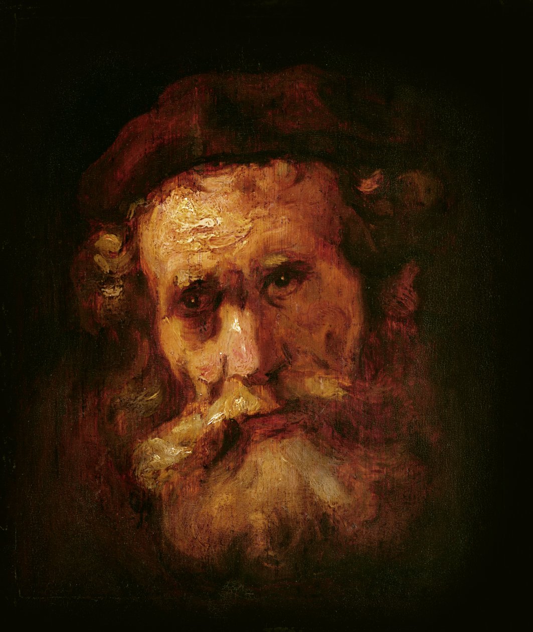 En rabbiner af Rembrandt van Rijn