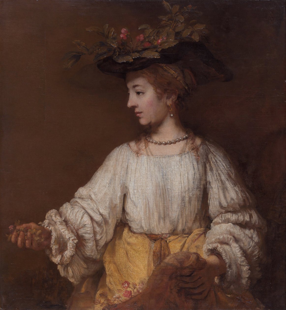 Flora af Rembrandt van Rijn