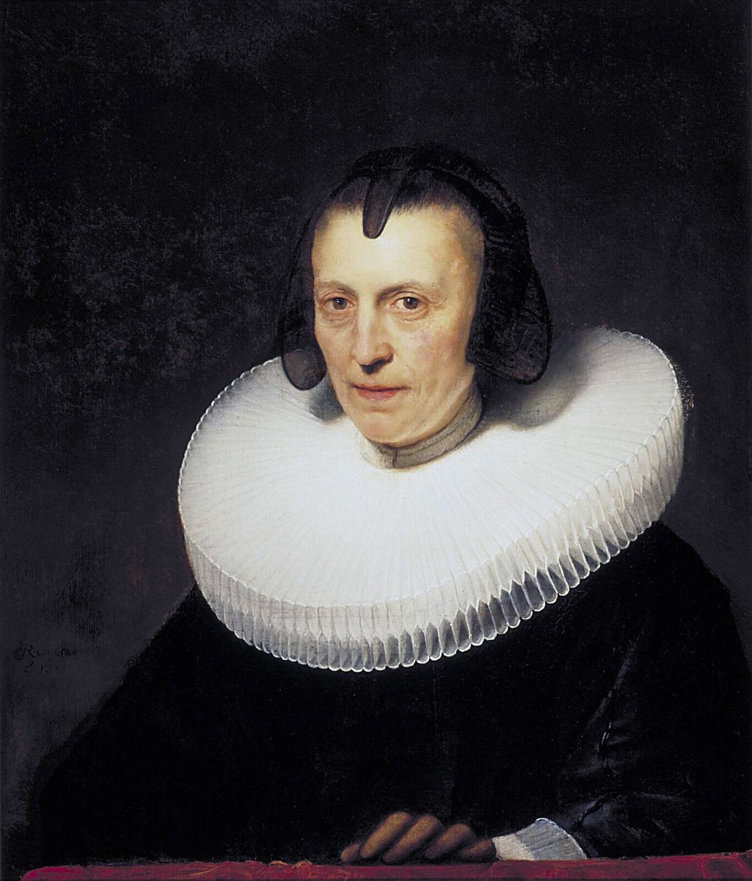 Portræt af Aletta Adriaensdr. af Rembrandt van Rijn