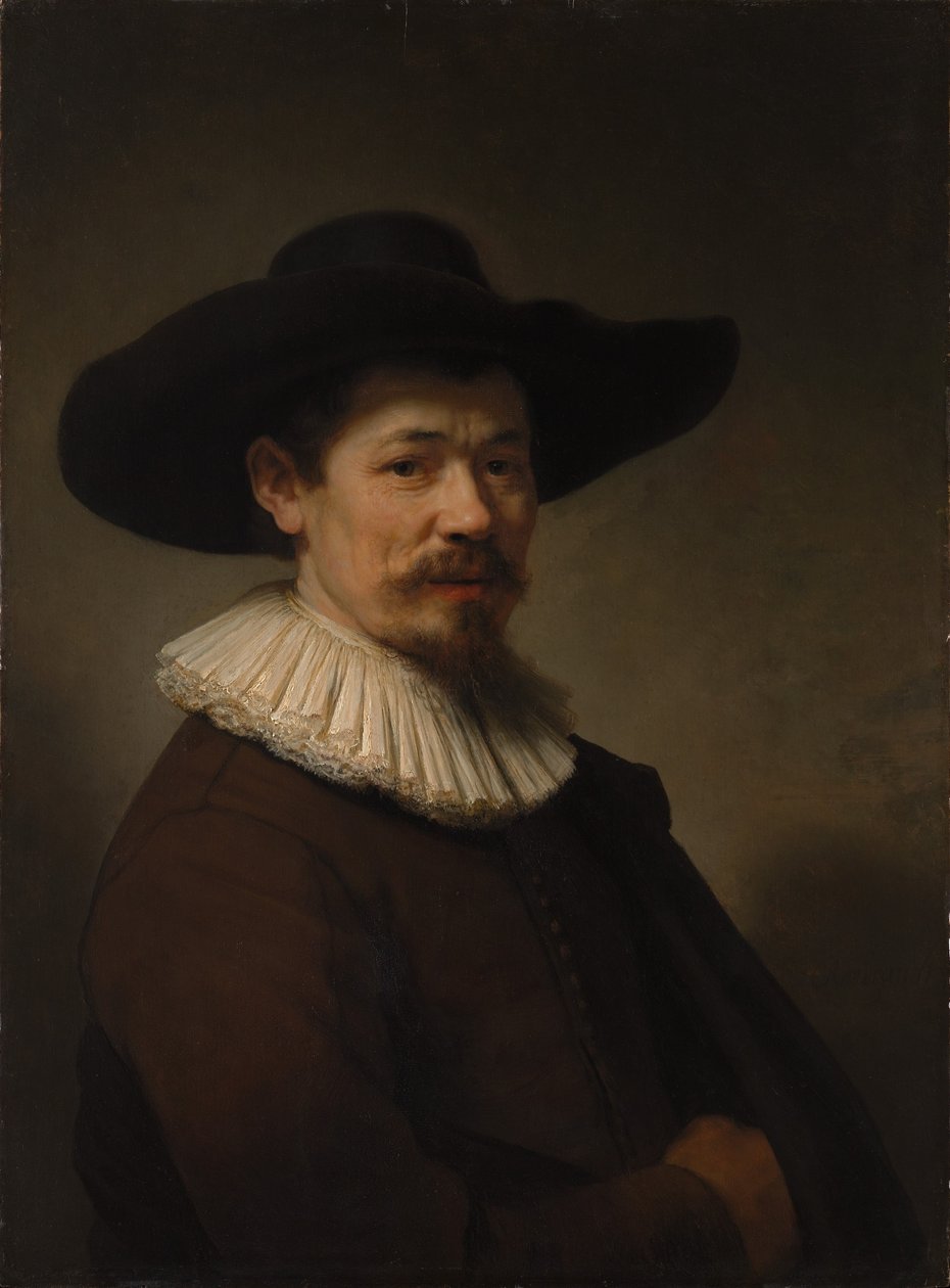 Portræt af Herman Doomer af Rembrandt van Rijn