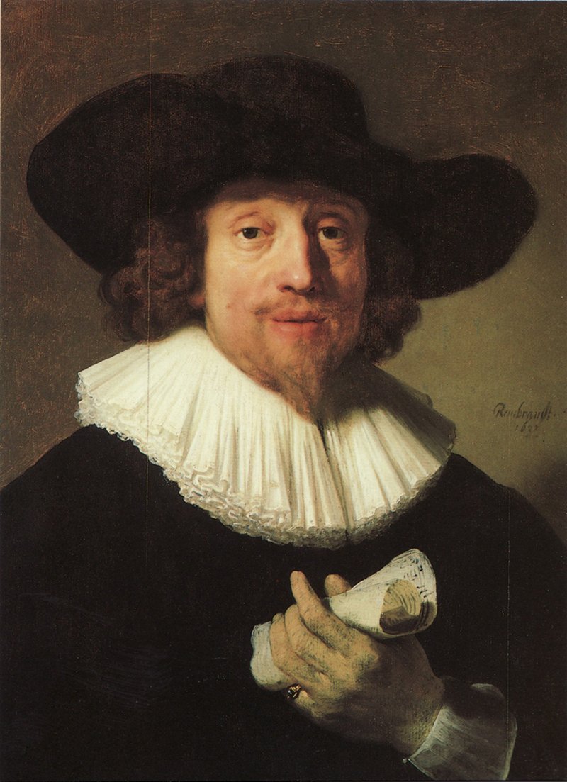 Portræt af en mand af Rembrandt van Rijn
