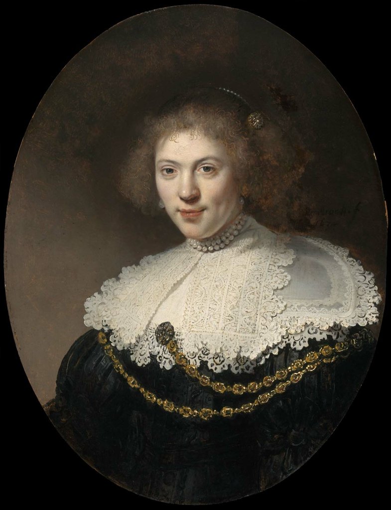 Portræt af en kvinde af Rembrandt van Rijn