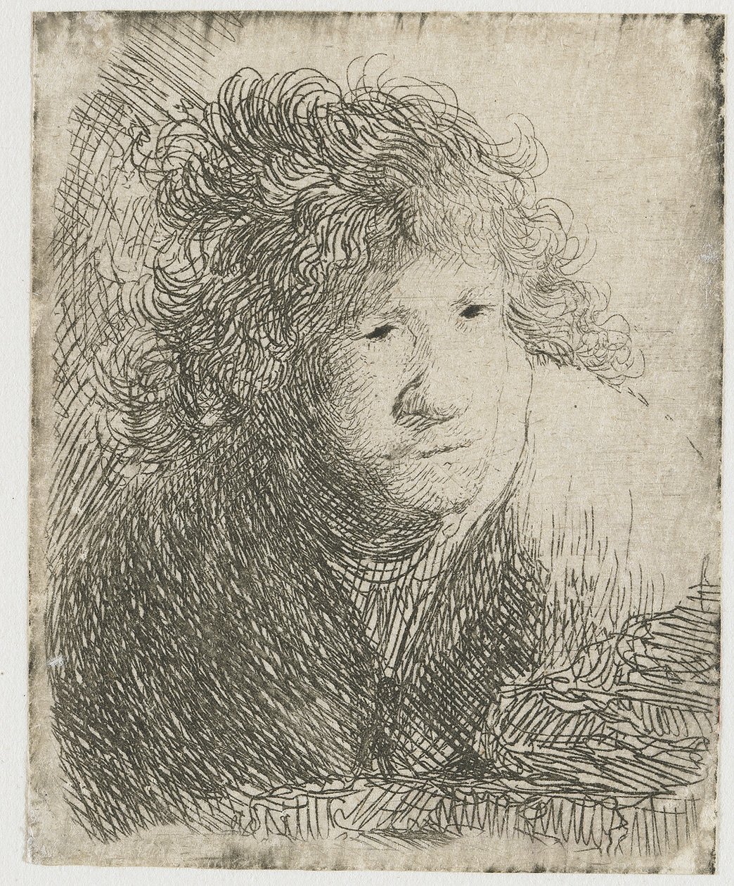 Selvportræt af Rembrandt van Rijn