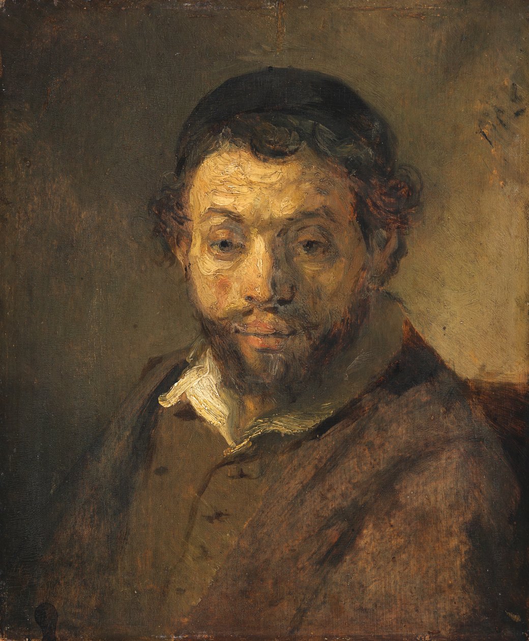 Portræt af en ung jøde af Rembrandt