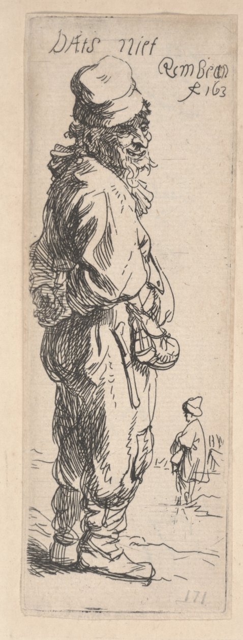 Tigger svar af Rembrandt van Rijn