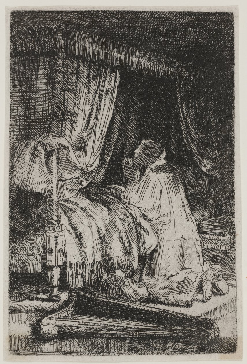 David i bøn af Rembrandt van Rijn