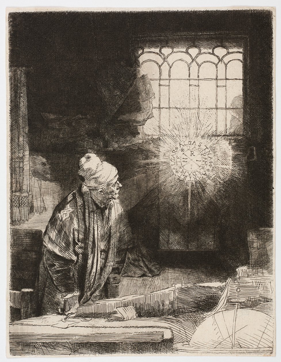 Tohtori Faustus af Rembrandt Harmensz. van Rijn